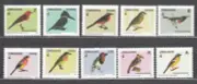 Zimbabwe Correo Yvert 554/63 ** Mnh Fauna aves