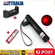 1mW 650nm Red Laser Pointer Pen Visible Beam Light Lazer + battery + Charger