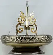 Bronze Incense Coil Holder