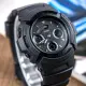 【G-SHOCK】超人氣指針數字雙顯錶-消光黑(AW-591BB-1A)