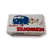 Soundwagon Original Portable Bus record player (Blue)