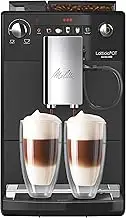 Melitta Bean-to-Cup Coffee Machine, Latticia OT, Colour: Frosted Black, F300-100