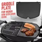 6558 BBQ Half Griddle Plate for Weber BABY Q (Q100, Q120, Q1000, Q1200 Series)