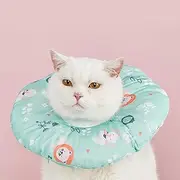 Cat &Dog Soft Recovery Collar, Protective Adjustable Pet Cone Collar for After Surgery, Comfortable for Dogs Cats Puppy. Water, Dust, Fur Resistant, After Surgery Care（M）