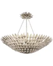 Crystorama 8-Light Broche Flush Mount
