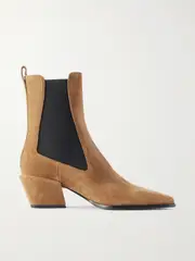 [Paris Texas] Paris Texas - Bettina Suede Ankle Boots - Tan - IT42 IT 42 Brown