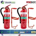 2x Fire Extinguisher 1kg ABE Dry Powder 1kg Hose & Bracket Car Boat Home Aust