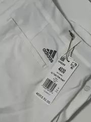 Adidas ULTIMATE365 Tapered Men's Golf Pants White NWT Size 40 Premium Trousers