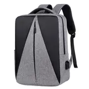 Mens Backpacks Waterproof Oxford Cloth Bag Multifunctional USB Charging Rucksack Male Business Travel Laptop Bagpack