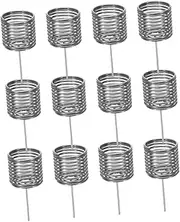 Happyyami Indoor Plant Fertiliser 12pcs Stainless Steel Fertilizer Boxes Mesh Fertilizer Baskets for Easy Plant Feeding