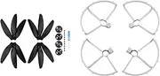 Three-Blade Propeller Light Weight Props Blade Replacement Wing Fans Spare Parts Accessory, for DJI Mavic Mini/Mini 2/SE Drone Drone Propellers (Size : Set B)