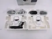 4 pack Swann 1080p Wire-Free Outdoor Security Camera SWIFI-CAMWPK4-GL - White