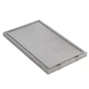 Lid for Stack And Nest Shipping Containers SNT200 Gray Lot of 6