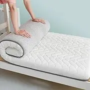 Foldable Living Room Floor mat, Queen Size futon Mattress - Japanese Floor mat, Suitable for Student Dormitories, Guest Visits, Camping