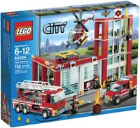 在飛比找樂天市場購物網優惠-LEGO 樂高 City 城市系列 Fire Station