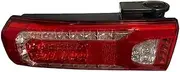24V Truck LED Tail Light Assembly Rear Brake Light Compatible For Mercedes ACTROS 0035443303 RH 0035447303 0035443203 0035447103(R(Buzzer) 1PC)
