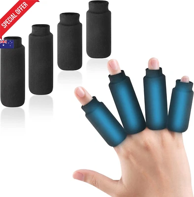 Finger Ice Sleeves 4 Pack – Hot Cold Therapy for Arthritis, Swelling, Injury