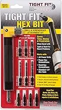 Tight Fit FATHER'S DAY SPECIAL Tool Men Right Angle Drill & Screwdriver Attachment Gift Tool Kit Hex Bit 90 Degree Angle Adapter Power Drill Accessory Driver Extension 00110