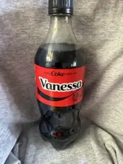 Share A Coke with Vanessa 2025 Personalized Gift Coca Cola Bottle 20oz Coke Zero