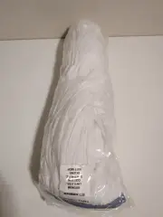Medium Lintless Cotton Synthetic Blend Wet Mop Head White "String"
