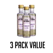 Top Shelf Still Spirits Violet Gin Ink Essence Flavouring Spirit - 3 Pack Value