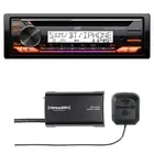 KD-T92MBS JVC Bluetooth USB AUX Marine Receiver, Sirius XM Satellite Radio Tuner
