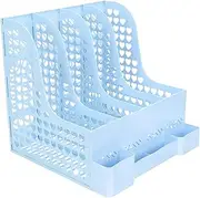 VILLFUL Desktop Magazine Holder Stylish File Organizer for Home and Office Convenient Desktop Storage for Documents Books and Files for Study Rooms and Libraries
