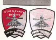#246 US ARMY 21st CAVALRY BRIGADE PATCH