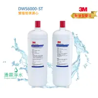 在飛比找蝦皮購物優惠-3M DWS6000-ST 智慧型雙效淨水器專用雙道濾心組 