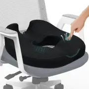 Donut Pillow Donut Cushion Chair Seat Cushion - The Memory Foam Firm Coccyx P...