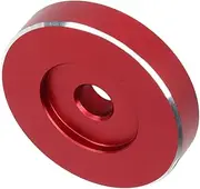 Aluminum Record Player Turntable Adapter RPM Gramophone Accessory Improved Sound Quality Easy Installation (Red)