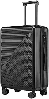 [sdneNest] Carry-on Suitcase Luggage 20inch Lightweight Hardside 4-Wheel Spinner Travel Luggage,Business Luggage for Women Carry-on Suitcases Carry On Luggages (Black 20inch)