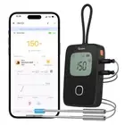 Meat Thermometer, Wireless Meat Thermometer for Smoker Oven, Digital Grill Th...