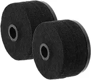 DRESSOOS 2 Sets Cymbal Stand Felt Washers Durable Cymbal Replacement Accessories Lightweight Drum Supplies Protects Drum Enhances Sound Quality