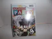 Nintendo Wii Game Word Jong Party New/Sealed