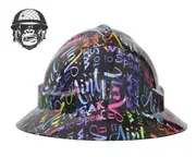 Cool Hard Hats Unisex IT AINT WEAK DARK Pro Choice Wide Brim Safety Hard Hat