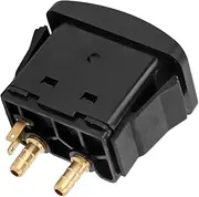 Air Spring Activation Switch, Electric Cab Seat Air Lift Valve Switch Paddle Type Push to Snap Tab ON-Off-ON Compressor Accessory, Automotive Replacement Air Suspension Kits