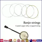 Durable Banjo 5 String Strong Voice Banjo Strings Set Banjo Music Wire for Banjo