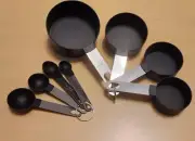 Black Measuring Cups And Spoons