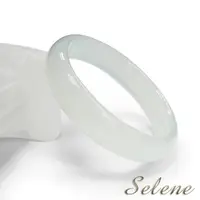 在飛比找蝦皮商城優惠-【Selene】冰透潤澤白玉髓手鐲