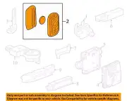 GM OEM 18-24 Enclave Electrical Keyless Entry Components-Transmitter 13530511
