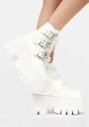 [Demonia] Snow Midnight Mayhem Ankle Boots