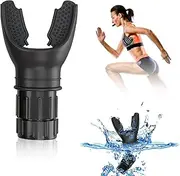 SIGANDG Breathing Trainer - Lung Exerciser and Lung Trainer, Handheld Breathing Aid for Lungs,Portable Adjustable Trainer for Oral and Muscular Exercise - for Daily Fitness Training,Easy to Clean