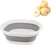 SUNZWO Collapsible Washing Up Bowl | Eco-Friendly Non-Toxic Foldable Basin for Camping, Kitchen & Travel | Space Saving, Portable & Durable