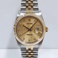 在飛比找Yahoo奇摩拍賣-7-11運費0元優惠優惠-ROLEX勞力士 16233 Datejust 蠔式日誌 太