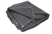 6'x8' to 20'X30' Black Mesh Weather Resistant Tarp Choose The size you Need