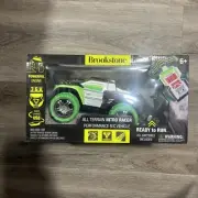 Brookstone All Terrain Nitro Racer performance R/C Vehicle ages 6+ USB Charge
