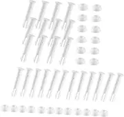 Plastic Pool Joint Pin Accessory Set of 20 for Ground Swimming Pools Easy Install