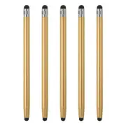 5pcs Stylus Pens for Touch Screens Capacitive Stylus Pen, Gold