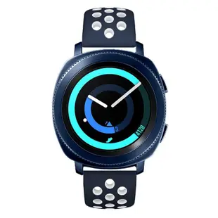 適配三星錶帶Samsung Gear Sport SM-R600 Gear S2 Classic硅膠運動錶帶20mm 七佳錶帶配件